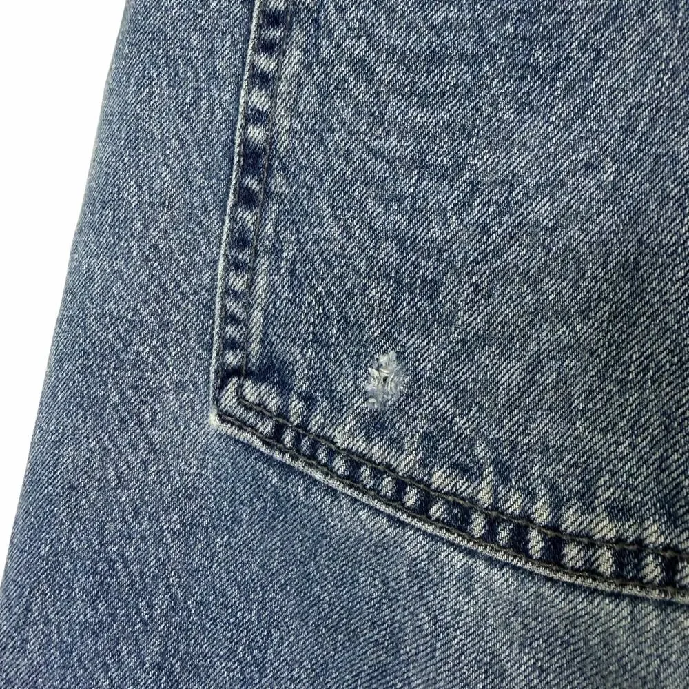 Vintage Y2K Mens Levis Silvertab Jeans Loose Fit Straight Leg Medium Wash 34x30 - Picture 6 of 11